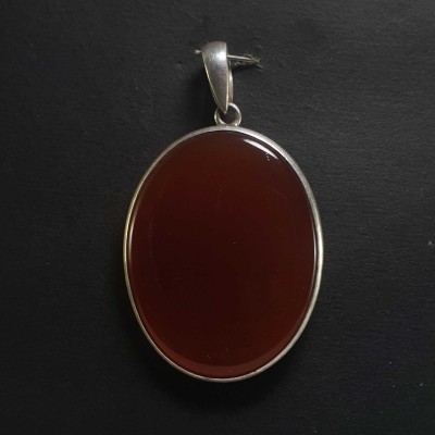 Onyx Silver Pendant