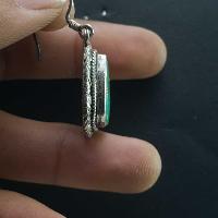 Old Tibetan Turquoise Earrings [pair]