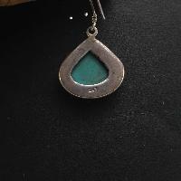 Old Tibetan Turquoise Earrings [pair]