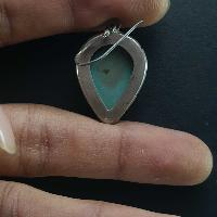 Old Tibetan Turquoise Earrings [pair]
