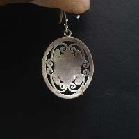 Old Tibetan Turquoise Earrings [pair]