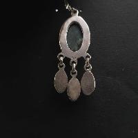 Old Tibetan Turquoise Earrings [pair]
