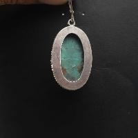 Old Tibetan Turquoise Earrings [pair]