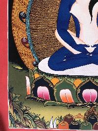 Tibetan Thangka Of Samantabhadra