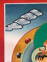 Tibetan Thangka Of Vajrasattva