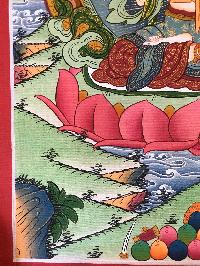 Tibetan Thangka Of Vajrasattva