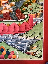Tibetan Thangka Of Vajrasattva