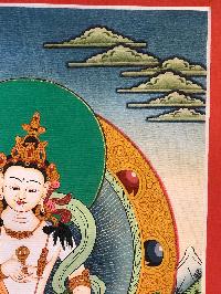 Tibetan Thangka Of Vajrasattva