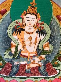 Tibetan Thangka Of Vajrasattva