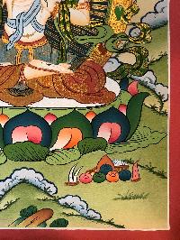 Tibetan Thangka Of White Tara