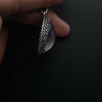 Rose Quartz Silver Pendant