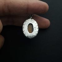 Tiger Eye Silver Pendant