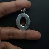 Tiger Eye Silver Pendant