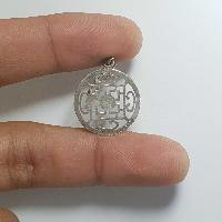 Nepali Handmade Silver Earring [lapis]