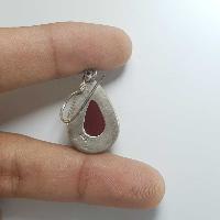 Silver Earrings With [real Onyx Stone]