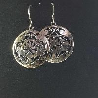 Silver Earrings With []