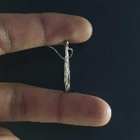 Silver Earrings With []