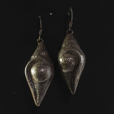 Silver Earrings With []
