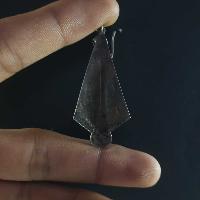 Silver Earrings With []