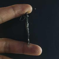 Silver Earrings With []
