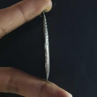 Silver Earrings With []