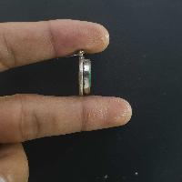 Silver Earrings With [real Old Tibetan Turquoise]
