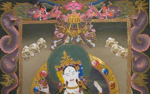 Tibetan Thangka Of Namgyalma
