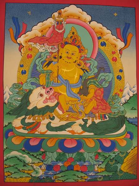Tibetan Thangka Of Namtose