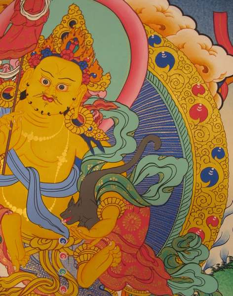 Tibetan Thangka Of Namtose