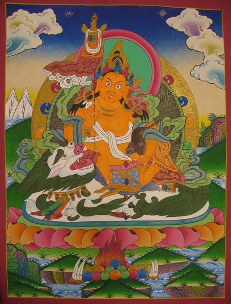 Tibetan Thangka Of Namtose