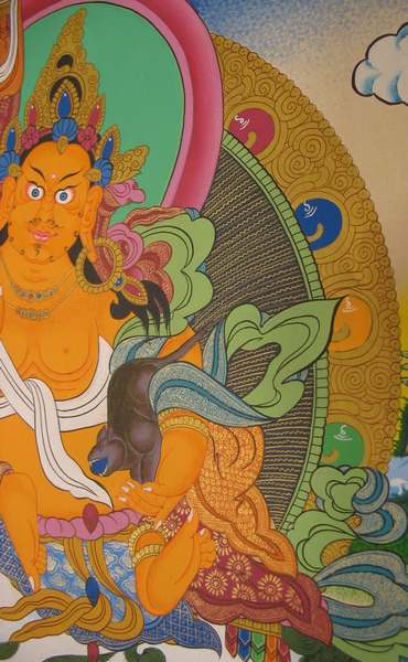 Tibetan Thangka Of Namtose