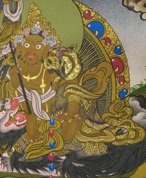 Tibetan Thangka Of Namtose