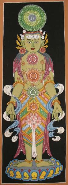Tibetan Thangka Of Samadhi Small