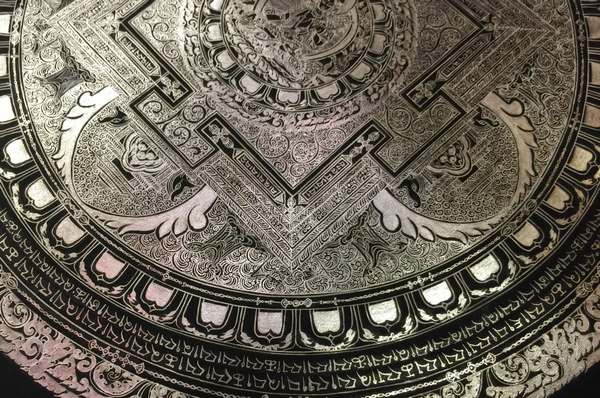 Tibetan Thangka Of Silver White Tara Mandala