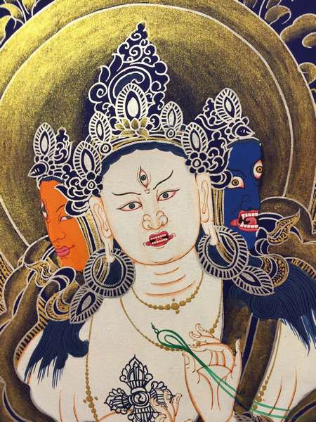Tibetan Thangka Of Namgyalma