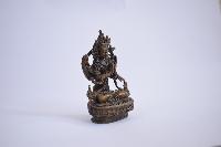 Buddhist Statue Of Avalokiteshvara, Chenrezig, [oxidized Finishing]