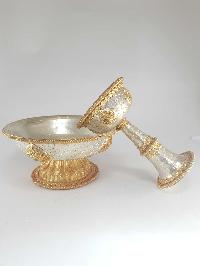 Serkyem Offering Or The Golden Drink Offering, [silver And Gold Plated]