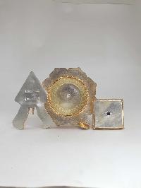 [hq], Tibetan Copper Torma, Deep Carving [full Gold Plated]