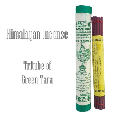 [premium] Tribute To Green Tara Himalayan Buddhist Herbal Incense [tube]