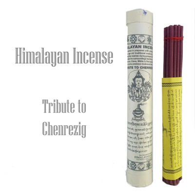 [premium] Tribute To Chenrezig Himalayan Buddhist Herbal Incense [tube]