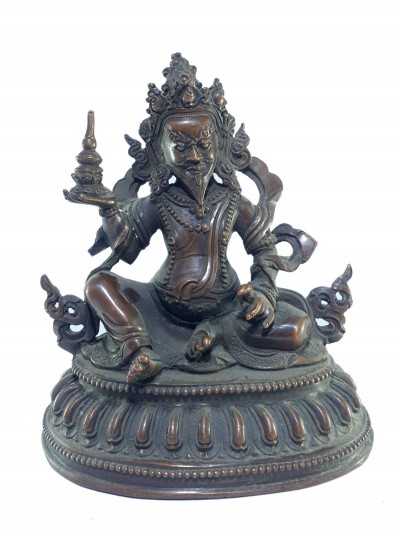 [old Stock], Tibetan Statue Of Vessarana, Chatur Maharaj, [chocolate Oxidized], Last Piece, Four Heavenly Kings