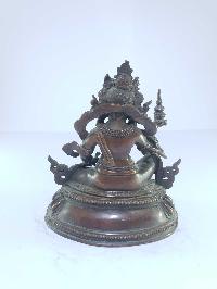 [old Stock], Tibetan Statue Of Vessarana, Chatur Maharaj, [chocolate Oxidized], Last Piece, Four Heavenly Kings