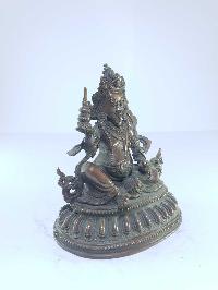 [old Stock], Tibetan Statue Of Vessarana, Chatur Maharaj, [chocolate Oxidized], Last Piece, Four Heavenly Kings