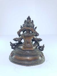 [old Stock], Vessarana, Tibetan Statue Of Chatur Maharaj, [chocolate Oxidized], Last Piece, Four Heavenly Kings