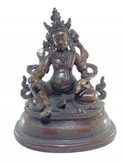 [old Stock], Tibetan Statue Of Vir&#363;pakkha, Chatur Maharaj, [chocolate Oxidized], Last Piece, Four Heavenly Kings