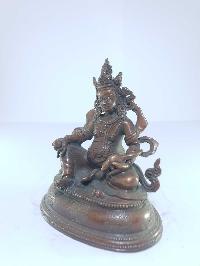 [old Stock], Tibetan Statue Of Vir&#363;pakkha, Chatur Maharaj, [chocolate Oxidized], Last Piece, Four Heavenly Kings