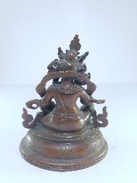 [old Stock], Tibetan Statue Of Vir&#363;pakkha, Chatur Maharaj, [chocolate Oxidized], Last Piece, Four Heavenly Kings
