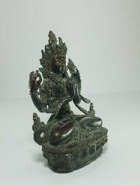 [old Stock] Statue Of Chenrezig [oxidized], [last Piece]