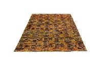 Nepali Handmade Woolen Contemporary Carpet, [60 Knots]