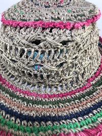 Hemp Cap, [hand Knitted], [free Size]